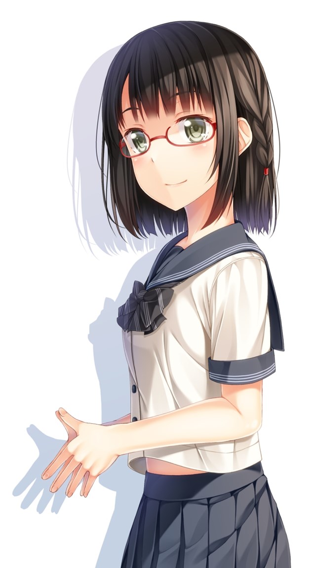 【二次】眼鏡娘画像